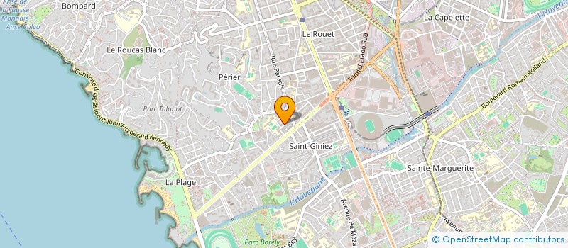 localisation de l'entreprise SCI M.F.M.G. à MARSEILLE 8EME