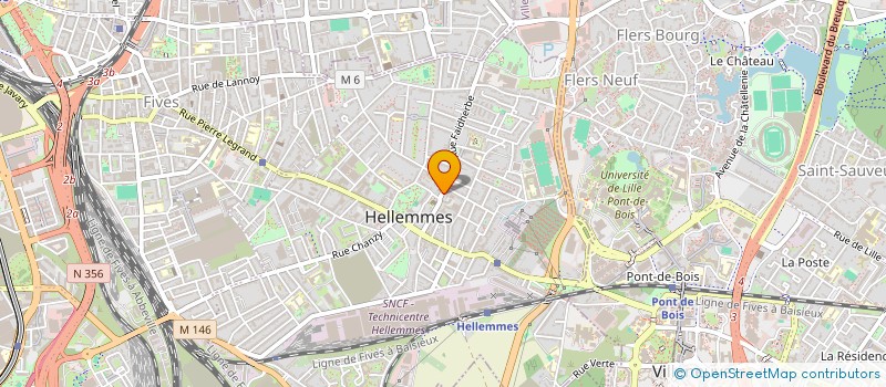 localisation de l'entreprise SCI M FAIDHERBE à LILLE