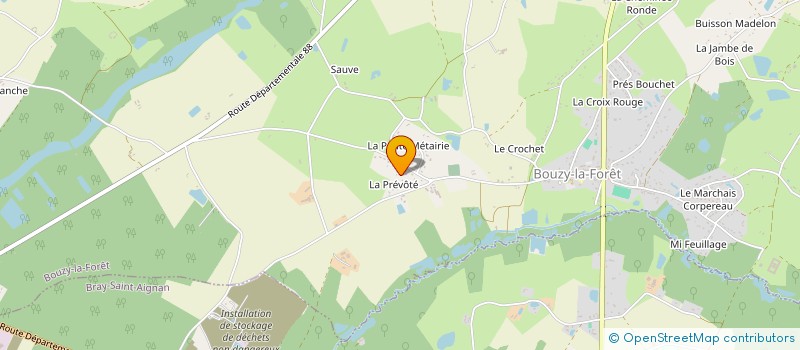 localisation de l'entreprise SCI M G à BRAY-SAINT-AIGNAN
