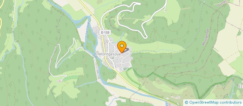 localisation de l'entreprise SCI M G  MONTGESOYE