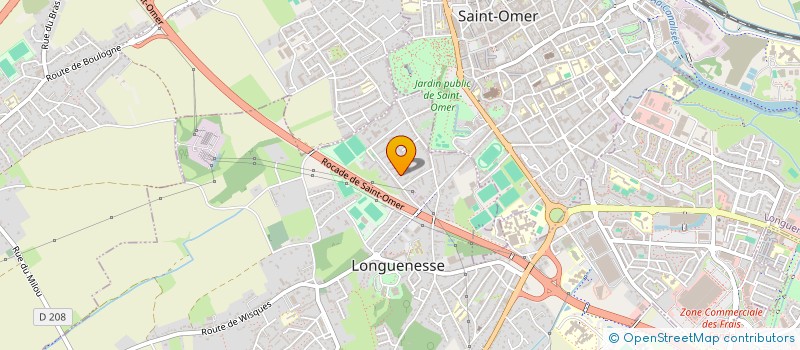 localisation de l'entreprise SCI M&G  LONGUENESSE