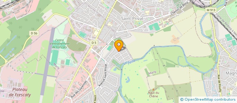 localisation de l'entreprise SCI  M.G.  MARLY