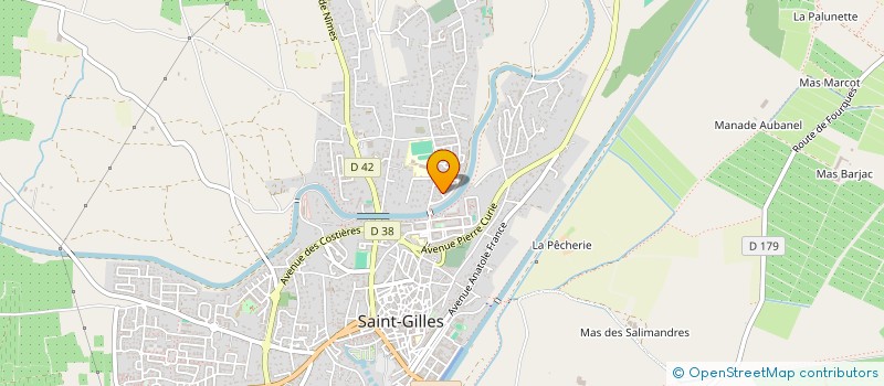 localisation de l'entreprise SCI M.G à SAINT-GILLES
