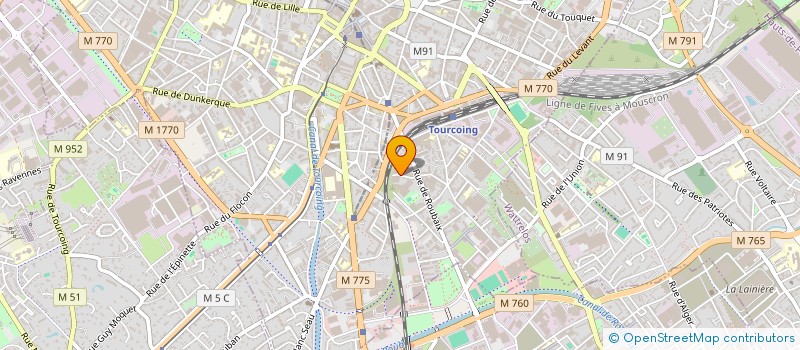 localisation de l'entreprise SCI M G D  TOURCOING