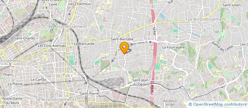 localisation de l'entreprise SCI M&G IMMOBILIER à MARSEILLE