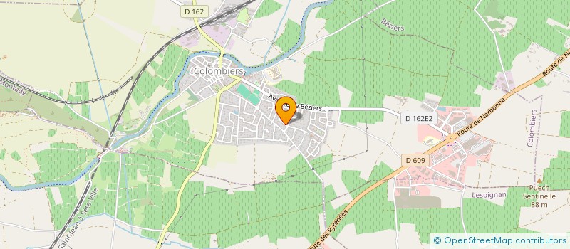 localisation de l'entreprise SCI M.G.L. à COLOMBIERS