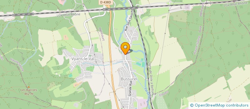 localisation de l'entreprise SCI M.G. LUJAN  TREMOINS