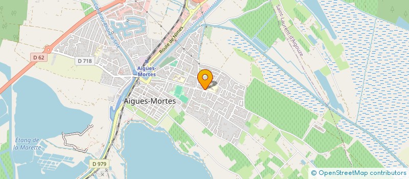 localisation de l'entreprise SCI M.G.M  AIGUES-MORTES