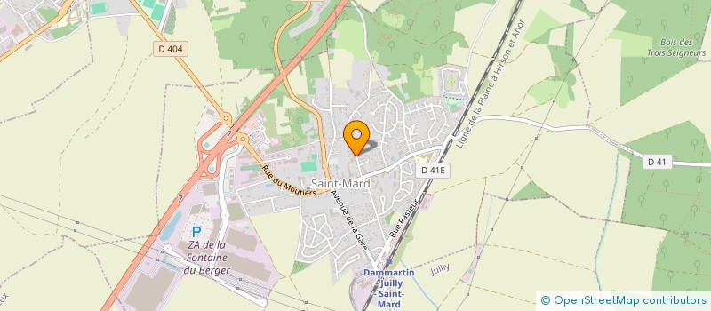 localisation de l'entreprise SCI  M.G.P  SAINT-MARD