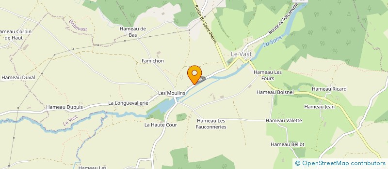 localisation de l'entreprise SCI M.H.J.C. à LE VAST