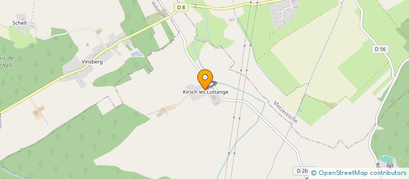 localisation de l'entreprise SCI M H S  LUTTANGE