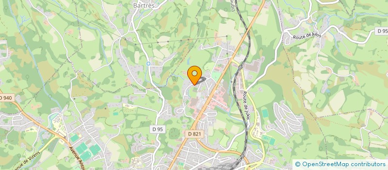 localisation de l'entreprise SCI M.I.4  LOURDES