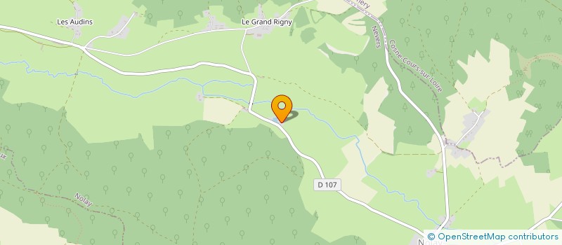 localisation de l'entreprise SCI M.I.B. à NOLAY