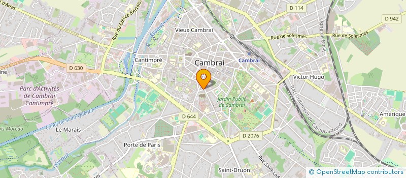 localisation de l'entreprise SCI M.I.C  CAMBRAI