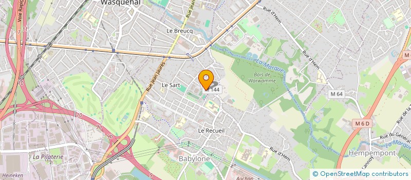 localisation de l'entreprise SCI M I E L à VILLENEUVE-D'ASCQ