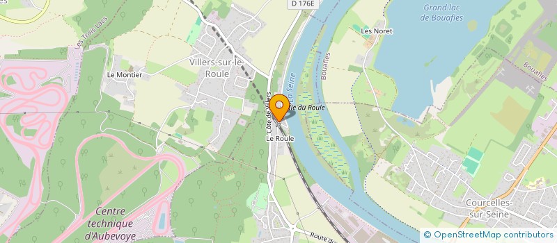 localisation de l'entreprise SCI M.I.I.S.I.Y  COURCELLES-SUR-SEINE