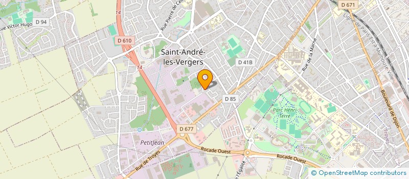 localisation de l'entreprise SCI M I K  SAINT-ANDRE-LES-VERGERS