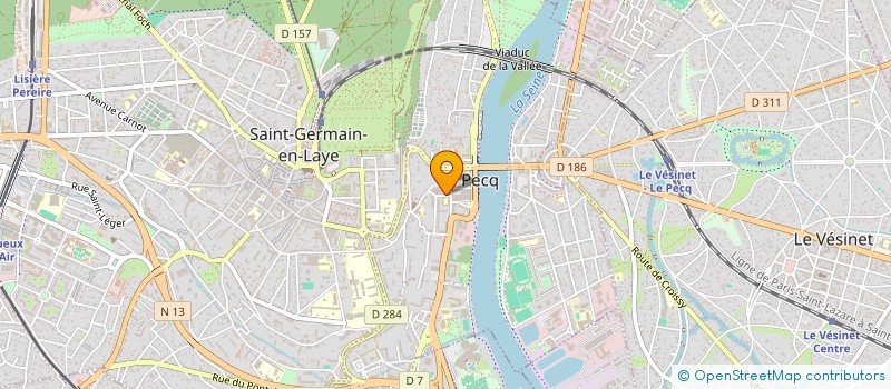 localisation de l'entreprise SCI M.I.L. (MUTILLOD INVESTISSEMENTS LEMAN) à BOIS-COLOMBES