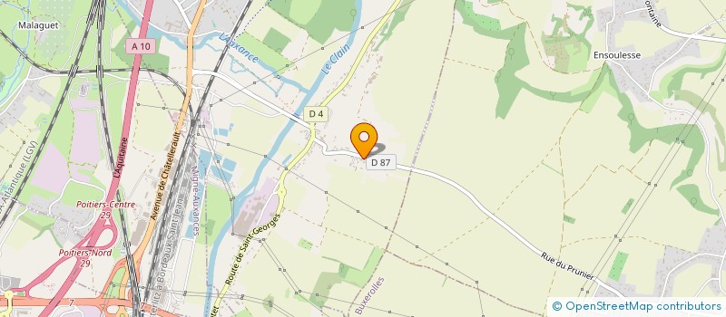 localisation de l'entreprise SCI M.I.L.Y.  CHASSENEUIL-DU-POITOU