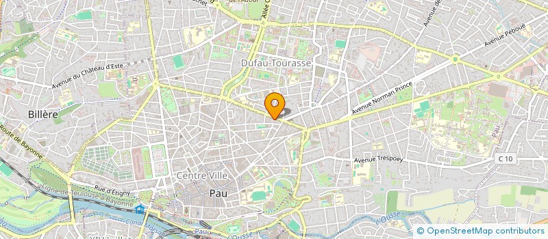 localisation de l'entreprise SCI M.I REPRO à PAU