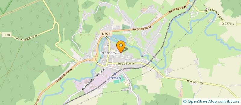 localisation de l'entreprise SCI M.I.S.E. à NOLAY