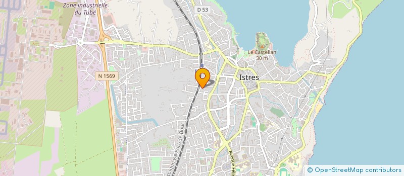 localisation de l'entreprise SCI M IMMO  FOS-SUR-MER