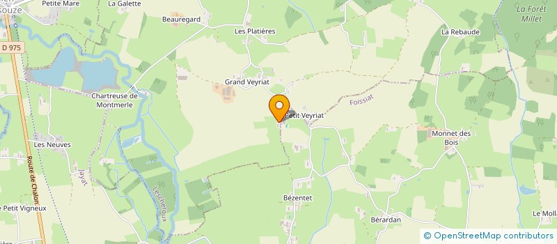 localisation de l'entreprise SCI M J  COURTES