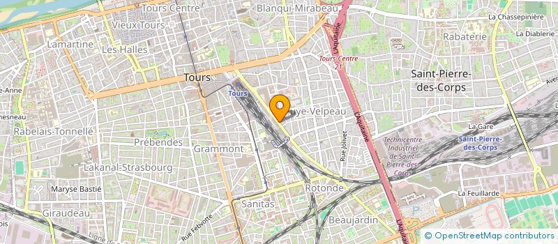 localisation de l'entreprise SCI M J A C  TOURS
