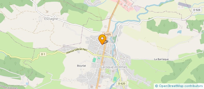 localisation de l'entreprise SCI M.J.B. à LAROQUE-D'OLMES