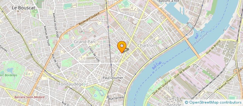 localisation de l'entreprise SCI M.J.C à BORDEAUX