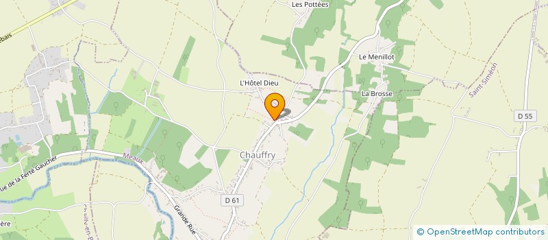 localisation de l'entreprise SCI M J C à CHAUFFRY