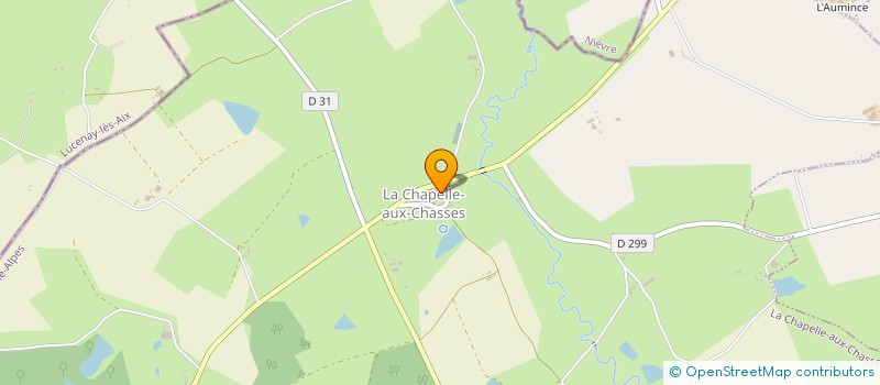 localisation de l'entreprise SCI M.J.C.A.  CHEVAGNES