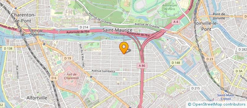 localisation de l'entreprise SCI M.J.D.6 à MAISONS-ALFORT
