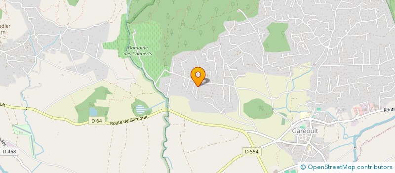 localisation de l'entreprise SCI M J K I  GAREOULT