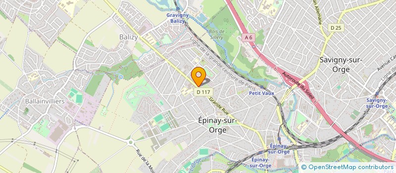 localisation de l'entreprise SCI M.J.L.S  EPINAY-SUR-ORGE