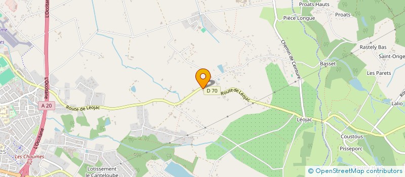 localisation de l'entreprise SCI M.J.T  MONTAUBAN