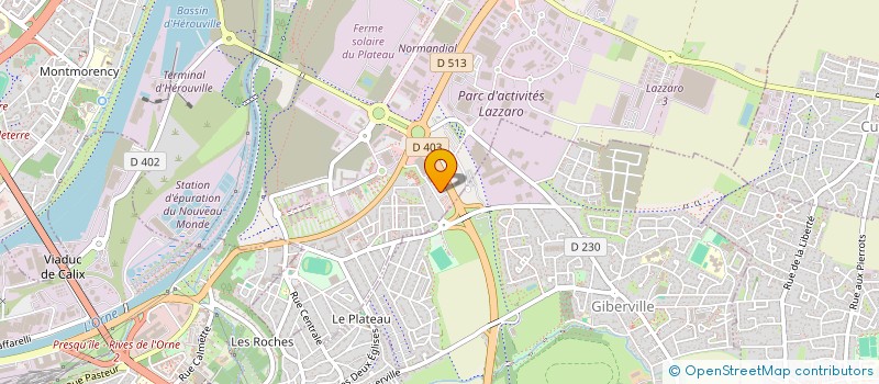 localisation de l'entreprise SCI M@JEUR  COLOMBELLES