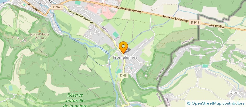 localisation de l'entreprise SCI M.K  FROMELENNES