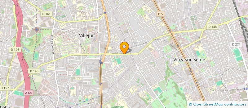 localisation de l'entreprise SCI M & K à VILLEJUIF