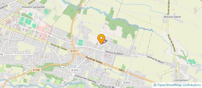 localisation de l'entreprise SCI M.K.O  IDRON