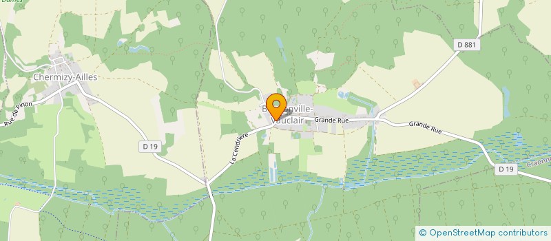 localisation de l'entreprise SCI M.L.D  LAVAL-EN-LAONNOIS