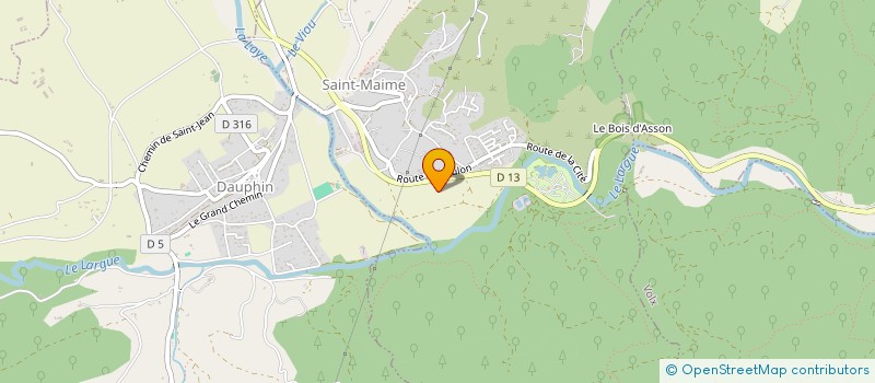 localisation de l'entreprise SCI M.L.D  SAINT-MAIME