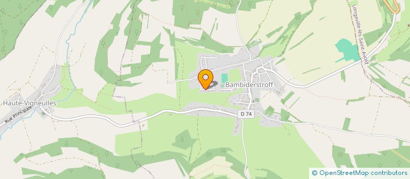 localisation de l'entreprise SCI M.L.E  BAMBIDERSTROFF