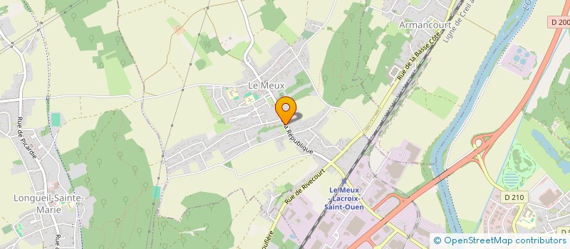 localisation de l'entreprise SCI  M-L-G  LE MEUX