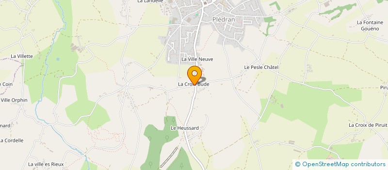 localisation de l'entreprise SCI M L G  PLEDRAN