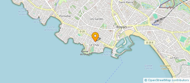 localisation de l'entreprise SCI M.L.I  ROYAN