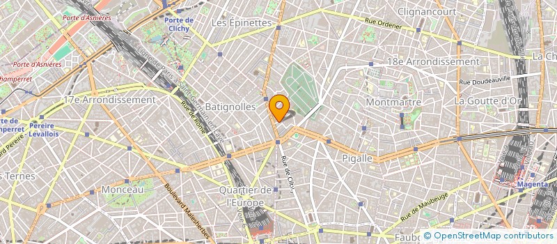 localisation de l'entreprise SCI M.L.M.  PARIS