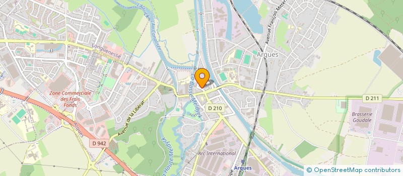 localisation de l'entreprise SCI M.L.O.  ARQUES