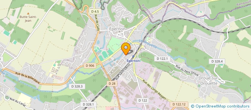 localisation de l'entreprise SCI M. L. SAVONNIERE à EPERNON