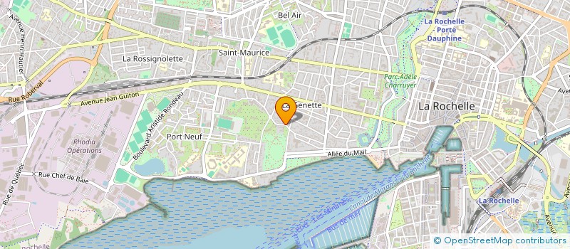 localisation de l'entreprise SCI M LA PALLICE  LA ROCHELLE